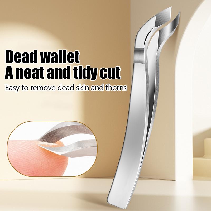 1 Pcs Small Nail Cuticle Scissors Tweezers Mini Clipper Cutter Trimmer For Finger And Toe Dead Skin Remove Pedicure Tools