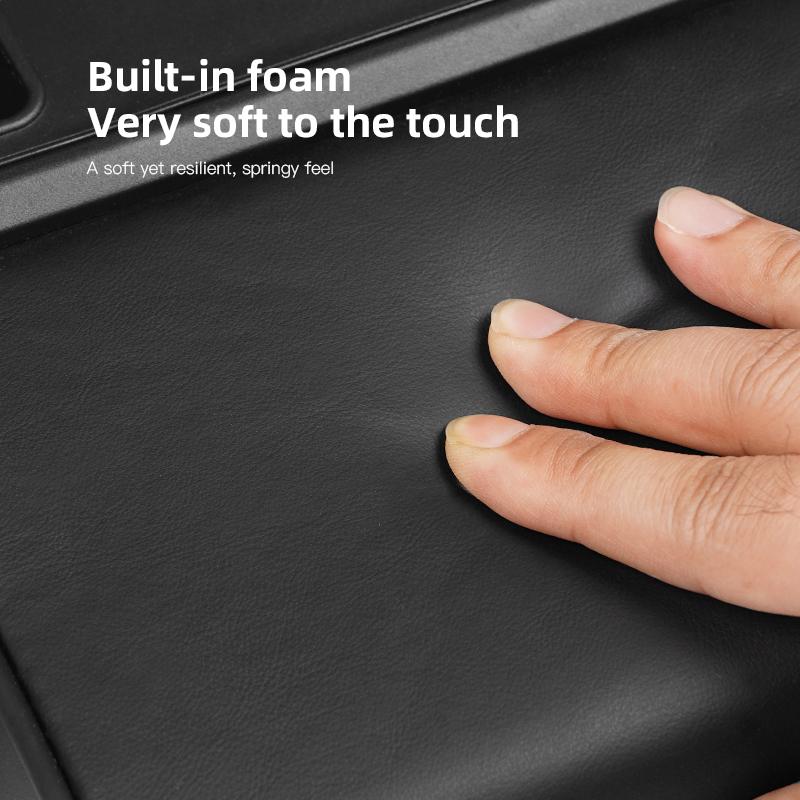 Keychain Car Armrest Box Leather Pad Auto Armrest Mat High Quality Auto Accessorie For Volvo Rdesign V60 V40 XC60 XC90 V50 XC40
