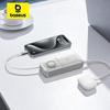 Baseus סוללת גיבוי Free2Pull 10000mAh עם טעינה מהירה 30W עם כבל Type-C נשלף מובנה למחשבים ניידים iPhone 16 15 Pro Max