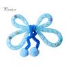 Kitten Enrichment Toys Mesh Tube Cat Toy, Butterfly Shape Interactive Chew Toy with Bells Flexible Bendable And Plush Balls, for Indoor Cats