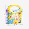 Children Early Education Toys Magical Book with Pen Water Drawing Montessori Toys Gift Reusable Coloring Book Magic Drawing Book