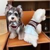 Pet Dog Vest Skirt Set Maltese Teddy Yorkie Bichon Frise Lightweight Casual Outfit
