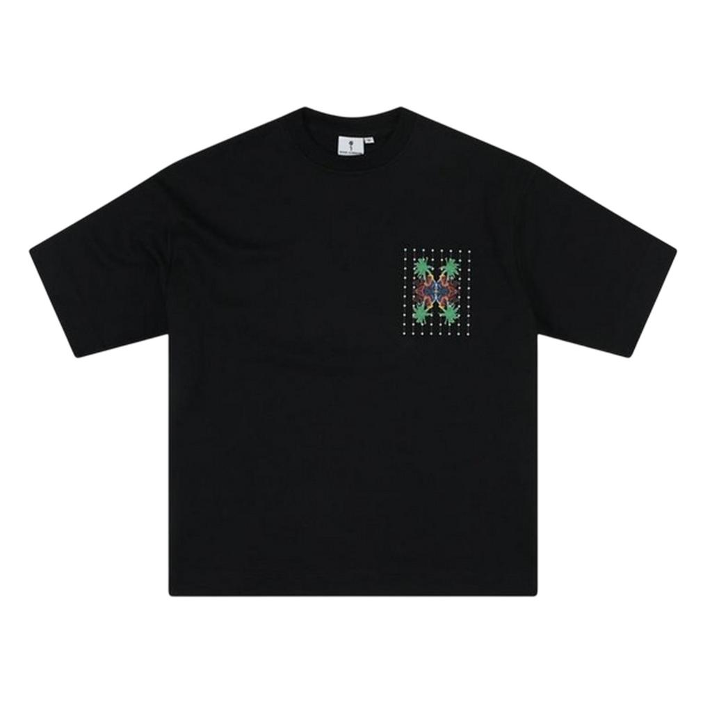 London Unisex Adult Palm Print Relaxed Fit T-Shirt