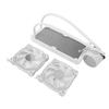 ARGB Liquid CPU Cooler Support for AM4 AM5 2.2 Inch LCD Temperature Display Close   AIO Liquid Cooler with 240mm