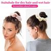 Scrunchies Asciugacapelli Microfibra Elastici per Capelli per Capelli Bagnati Porta Coda di Cavallo Scrunchies Grandi Asciuganti Scrunchies Asciugatura Capelli