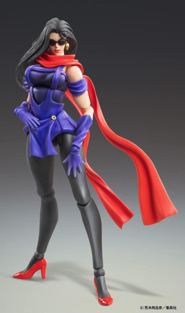 Super Action Statue "JoJo's Bizarre Adventure Part 2" [Lisa Lisa] Approx. 150mm PVC & ABS & Nylon Painted Movable Figure