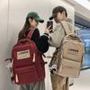 New Unisex Daily Backpack Schoolbag For Students Women College Computer Backpack Large Capacity High School Schoolbag