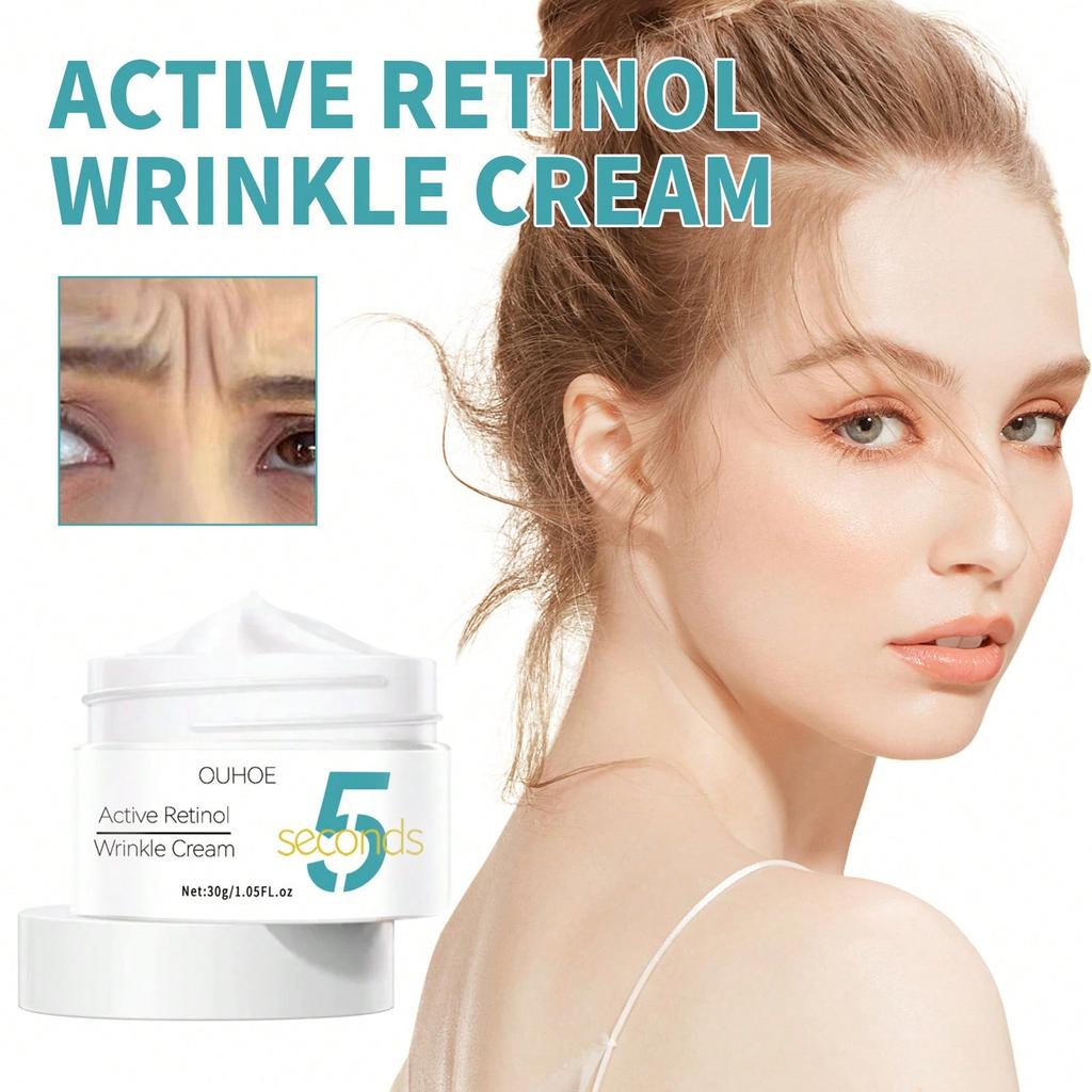1pcs Retinol Firming Cream 30g Skin Care, Moisturizing, Firming Skin Pores, Smoothing Fine Lines And Anti Wrinkle Face Cream