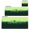 XXL Gummi Tiefwald Großes Mauspade Firewatch Mauspade Gamer Rutschfeste Kunst Schreibtischmatte Computer Laptop Pads 90x40cm Tastaturmatten