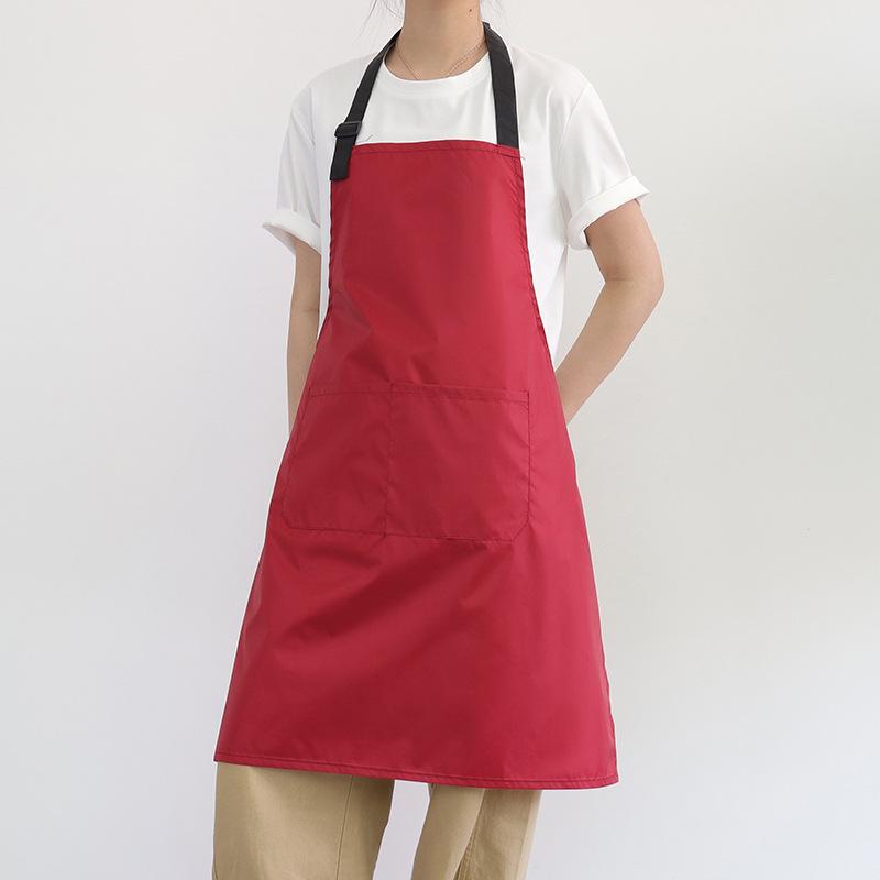 New Style Stain-Proof Neck Apron: Ultra-Thin, Custom Logo, Perfect for Kitchen, Painting, and Catering.