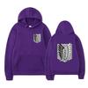 Attack on Titan Survey Corps Men's Hoodies Boys Harajuku Girls Pullover Fancy Music Gift Loose Comfortable Sweatshirt