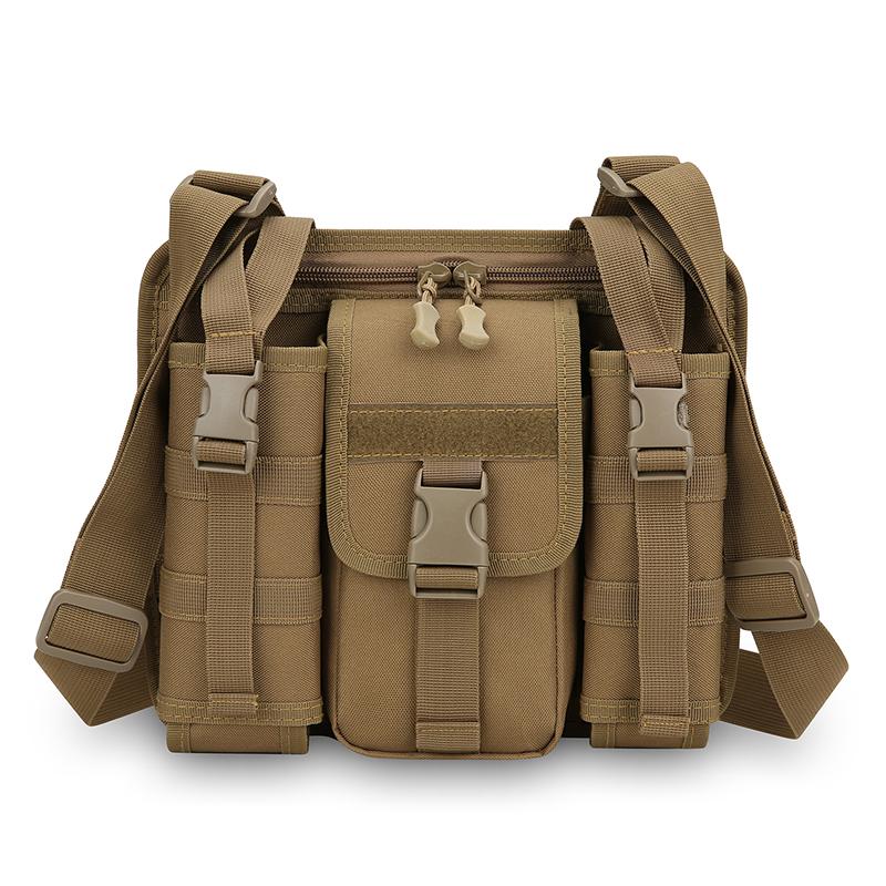Large Capacity Men's Crossbody Bag Outdoor Sports Shoulder Bag Water Kettle Bag