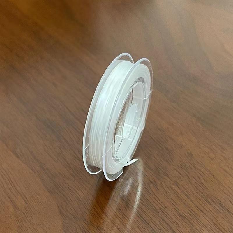 Upgraded High-Elastic Flat Cord: 50 Meters of High-Density, High-Resilience Craft and Beading Line for Bracelets - Classic Style