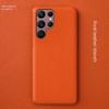 High-end Cowhide Leather Case for Samsung Galaxy S23 Ultra S24 S25 Plus S26 5G S22 S21+ S20 FE Note 20 Ultra Hard Phone Shell