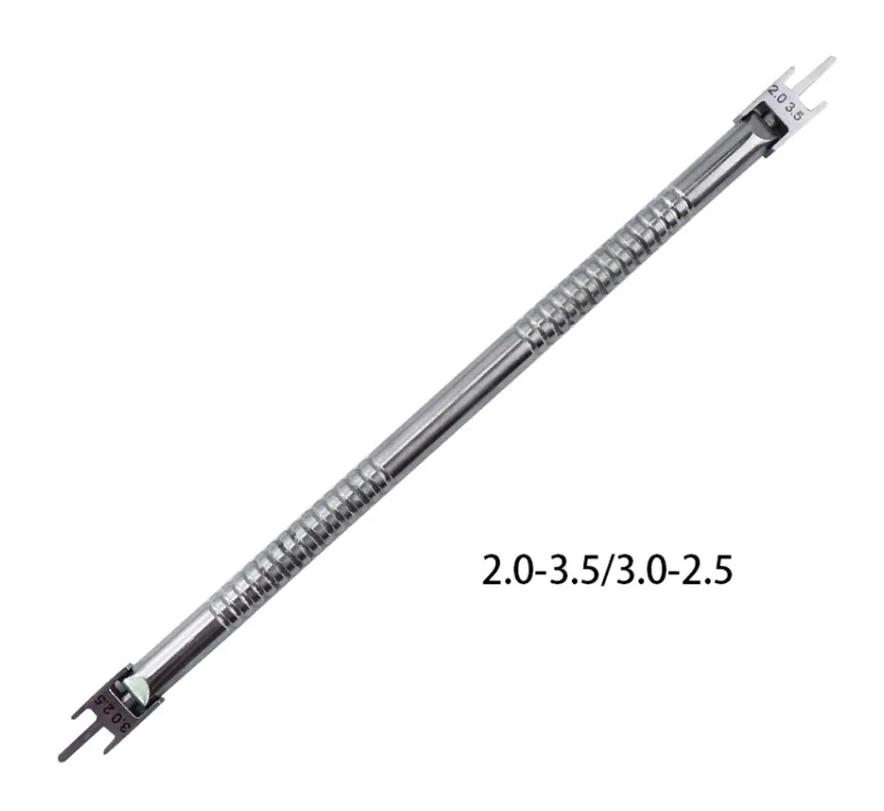 1Pcs Adjustable Stainless Steel Dental Orthodontic Brackets Position Gauge Bracket Positioner Dentistry Tools