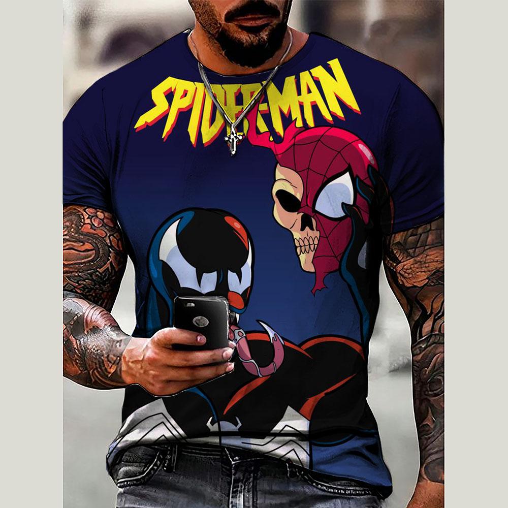 The New 2025 Summer Men's T-shirts Feature Soft and Breathable 3D Pattern Printing, Which Is Casual and Fashionable.