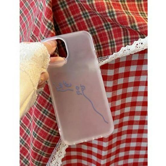 

Transparent High-End Frosted Case: Escape Lines for 17/15 Pro, Max, 12/16Pro, 13/14 Pro iPhone 14 Plus