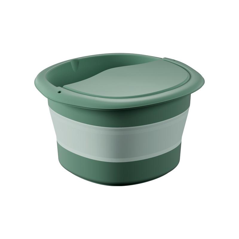 Compact Foldable Foot Bath with Massage & Calf Fumigation Basin