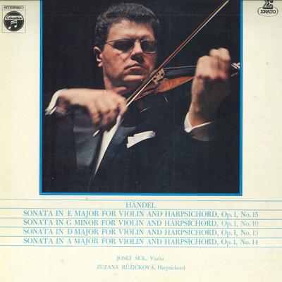 LP-Schallplatte JOSEF SUK(VIOLINE)/ZUZANA R??ICH?KOVA( - Handel/Violinsonaten OS2302R COLUMBIA 1970 Japan Klassik Gebraucht