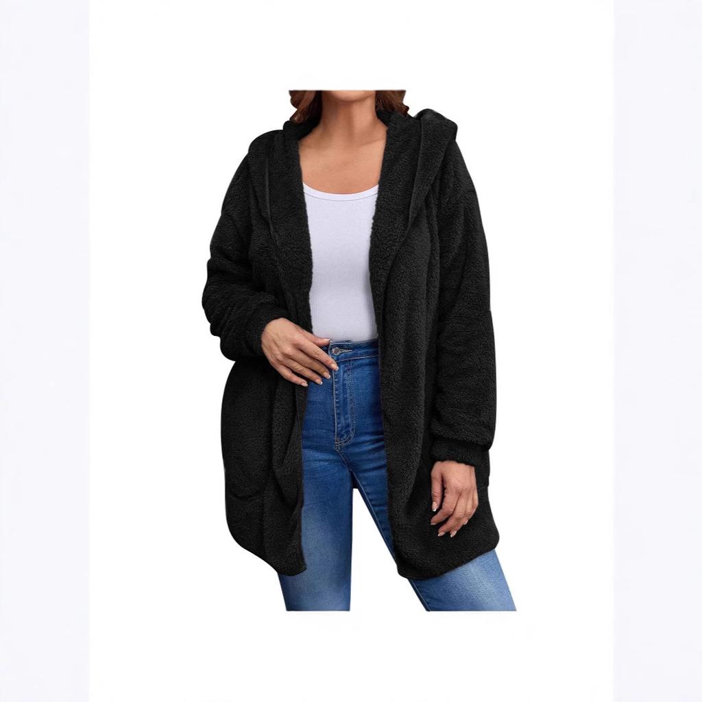 Winter New Style Pullover for Large-sized Women's Loose and Casual Coat