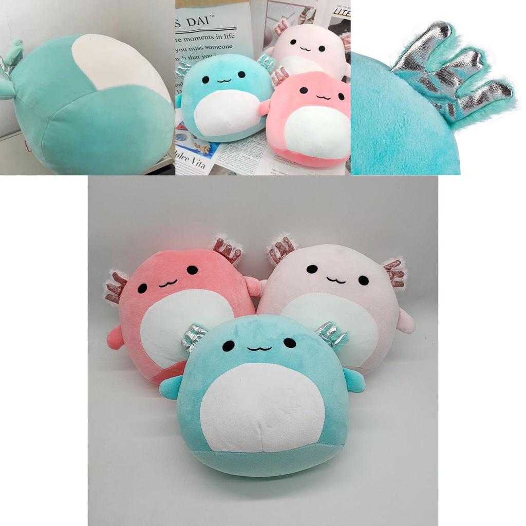 Adorable Blue Salamander Plush Toy For Kids 20cm 30cm 40cm Sizes