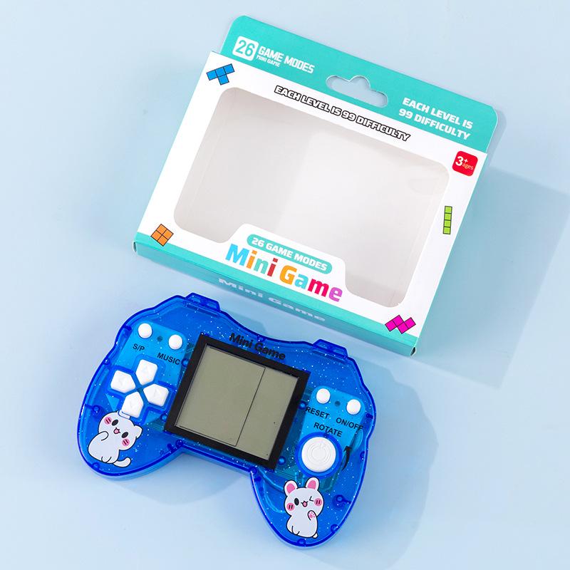 Classic Retro Handheld Tetris Game Console for Kids