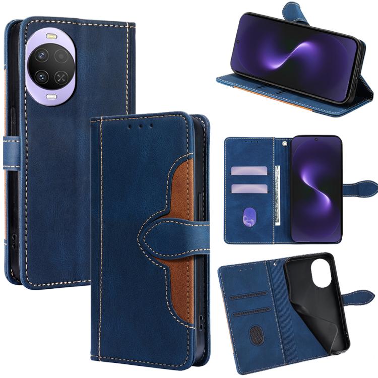 Skin Feel Magnetic Buckle Leather Phone Case