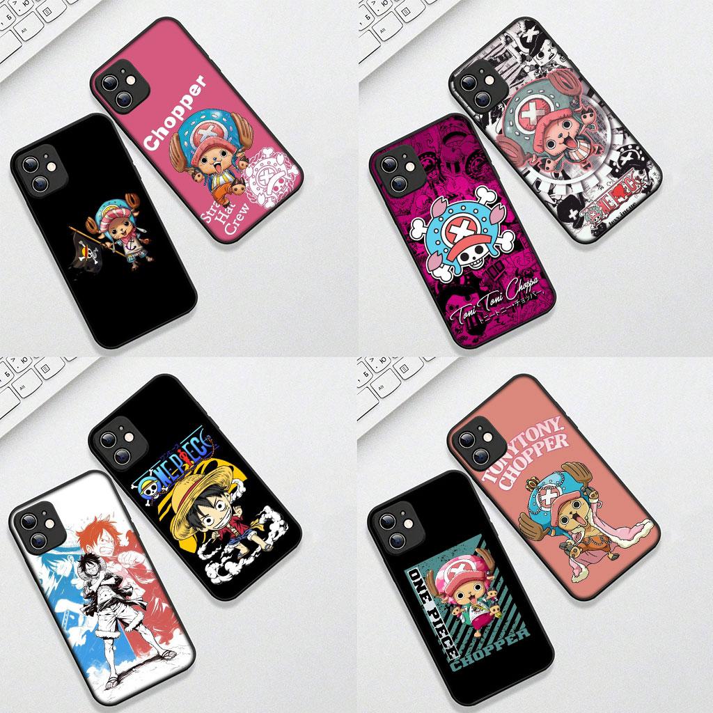 Soft Cover for Apple iPhone 17 16 14 15 Pro Max Plus 15+ 16E XR ProMax Air 16+ Casing Phone Case Tony Chopper One Luffy Pieces
