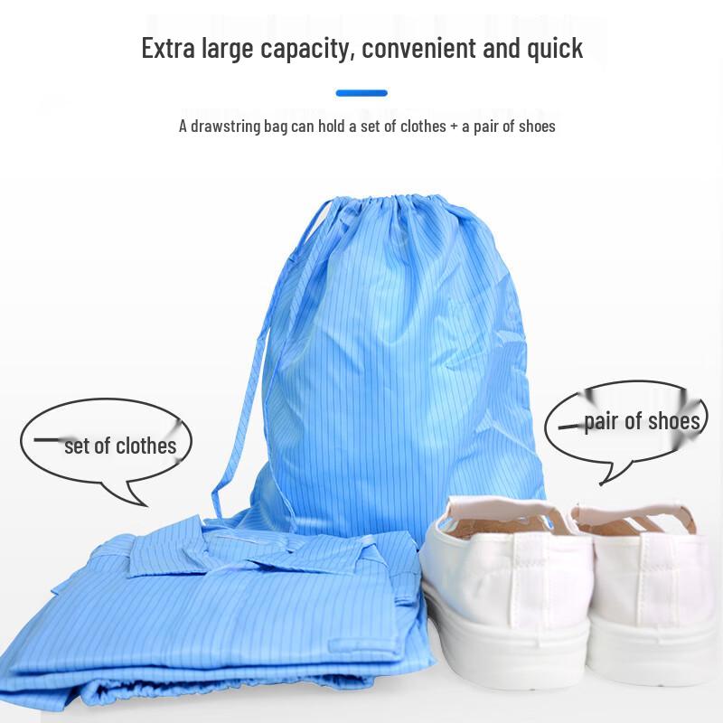 Cleanroom Drawstring Storage Bag