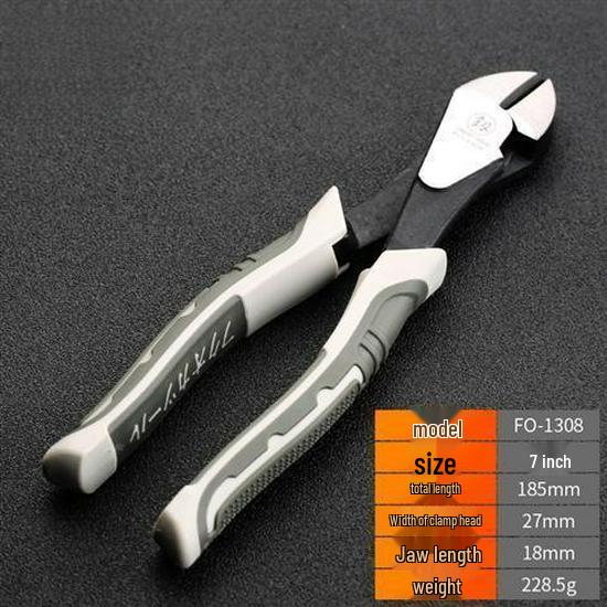 

Fukuoka Tools Багатофункціональні діагональні кусачки для електриків високої твердості, Економлячі зусилля бічні кусачки, Розміри 6 та 8