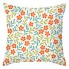Geometric Floral Pattern Fresh Nordic Style Pillowcase Desk Lunch Break Sleeping Pillow Bedside Pillow Cushion