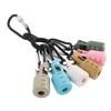 6PCS Easy Clip Squid Jig Hook Protector with Carabiner Squid Jig Bait Protector  Sea Fishing