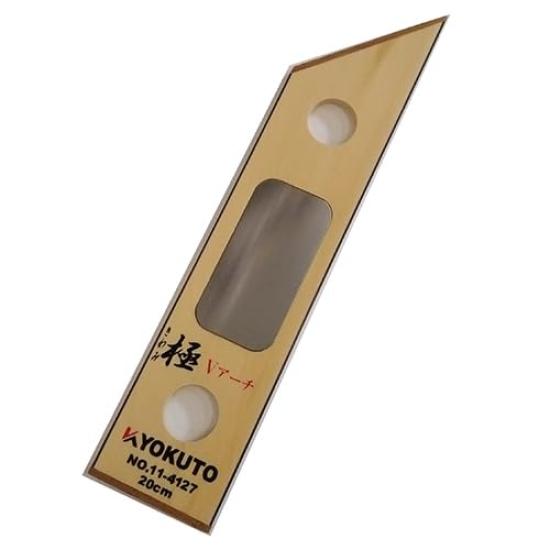 

Kyokuto Wooden Ruler Extreme V Arch Blade Folding Plate 11-4127 золотий