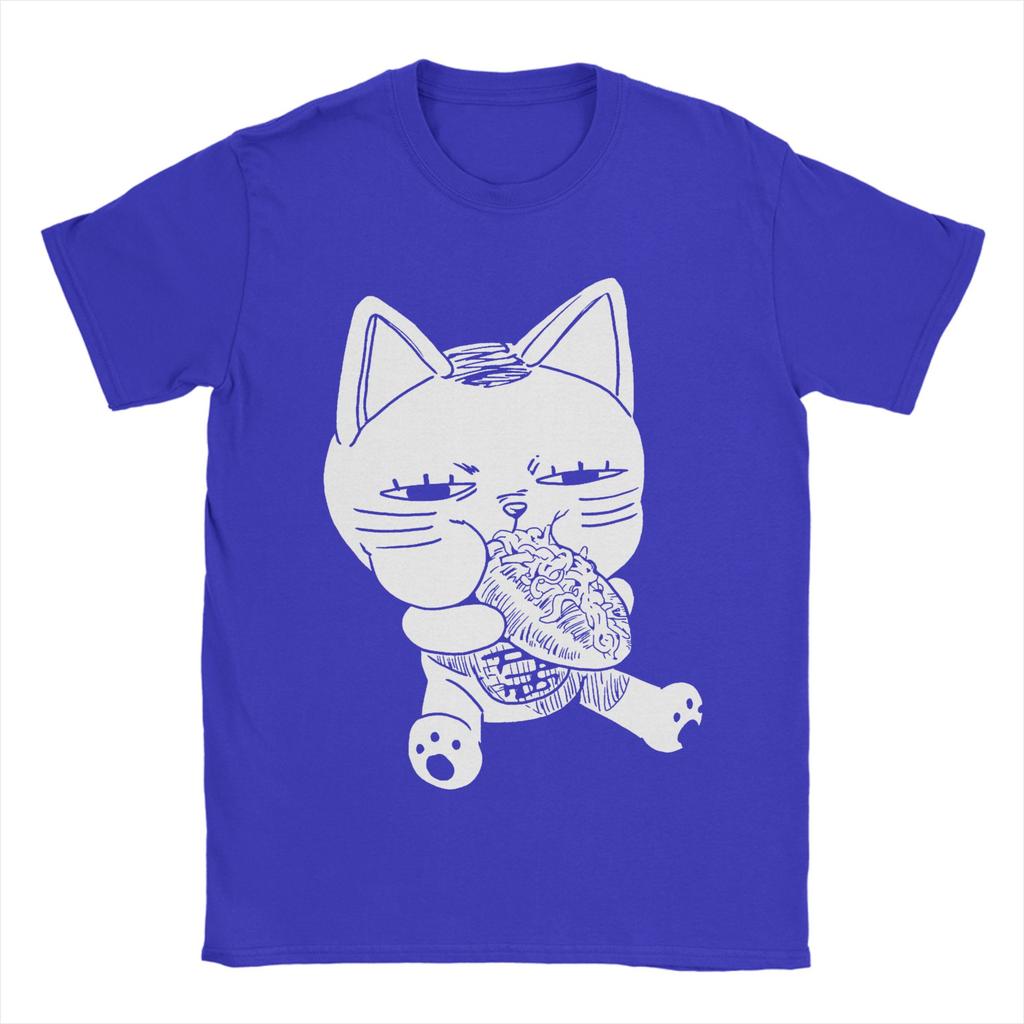 Printed Dandadan Turbo Cat Glizzy T Shirt Men's Crewneck Short Sleeve Clothing 100%Cotton Summer Top Tee