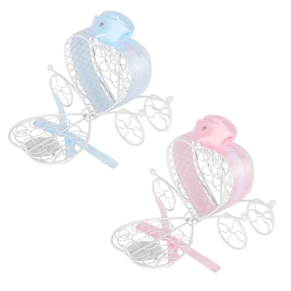 6pcs Iron Heart Shape Candy Box Chocolates Can Ornamnet Gift Jar Decoration for Wedding Party
