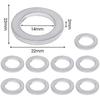 For Honda Accord Civic CRV CRZ HRV Acura 14MM Oil Drain Plug Crush Washer Gasket 9410914000 94109-14000 94109 14000 Fit2006-2018