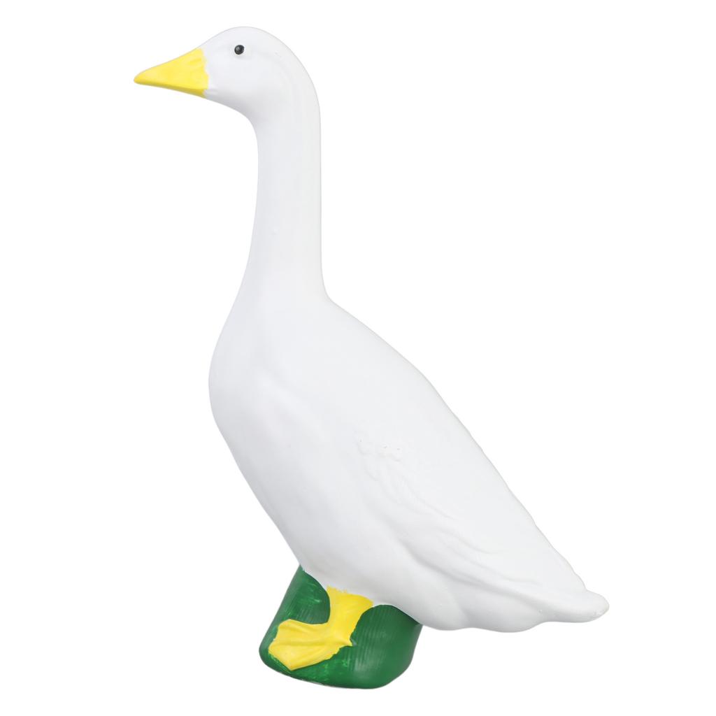 Goose Statue Resin Delicate Details Lifelike Exquisite Craft Goose Figurine Sculpture Ornament Decoration for Home