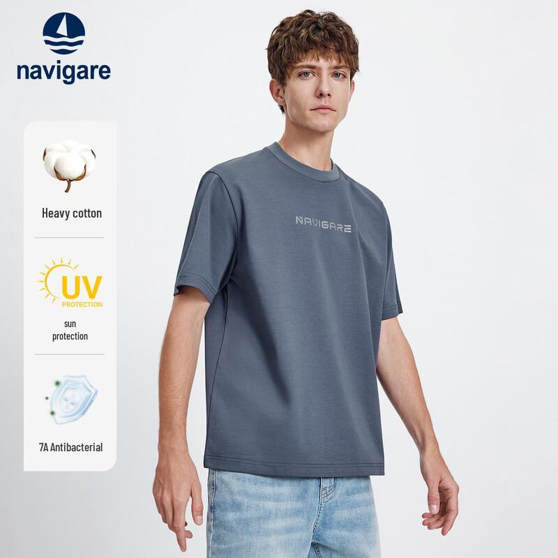 Navigare Men s Heavyweight Short Sleeve T-Shirt L/50