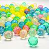 12pcs Diamond Bouncy Balls 2.5CM Rubber Balls Assorted Colors for Carnival Prizes Party Favors Goodie Gift JXB