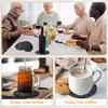 Food Grade Pentagon Coaster Dishwasher Friendly Cup Pad Decorative Home Essential Easy Cleaning Table Accessory