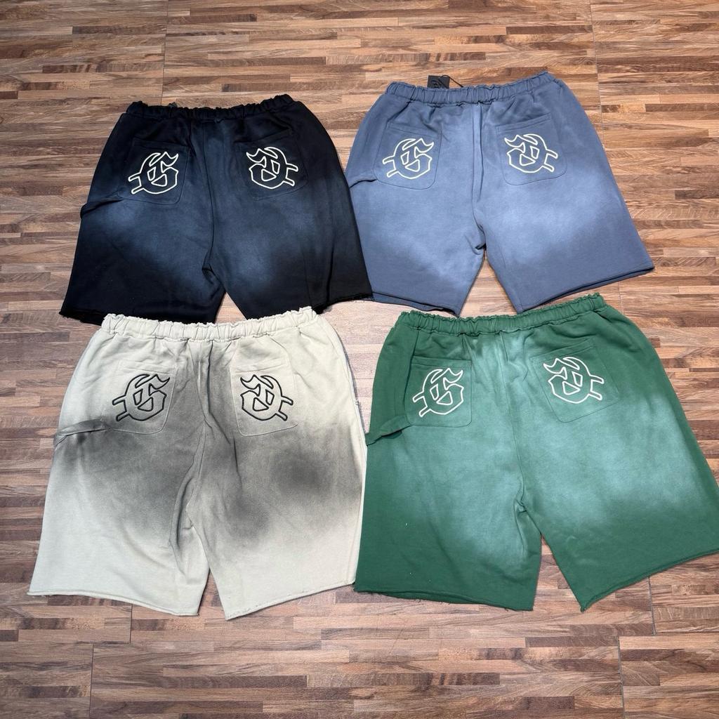 Brand trendy transfrontalier Godspeed logo cu litere brodate, vară hip-hop stradal european și american, spălat high street pentru bărbați și femei