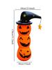 130cm Halloween Standing Inflatable Yard Decor, Inflatable White Ghost and Pumpkin for Home Yard Lawn Indoor Outdoor Decoration