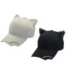 Cats Ear Beret Hat for Lady Girl with Rivet Studded Fashion 2000s Baseball Hat Girl Flat Caps All Matching Sunproof Hat