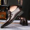 Men's Leather Shoes Fashionable Classic Oxford Shoes Business Office Casual Comfortable Shoes For Men