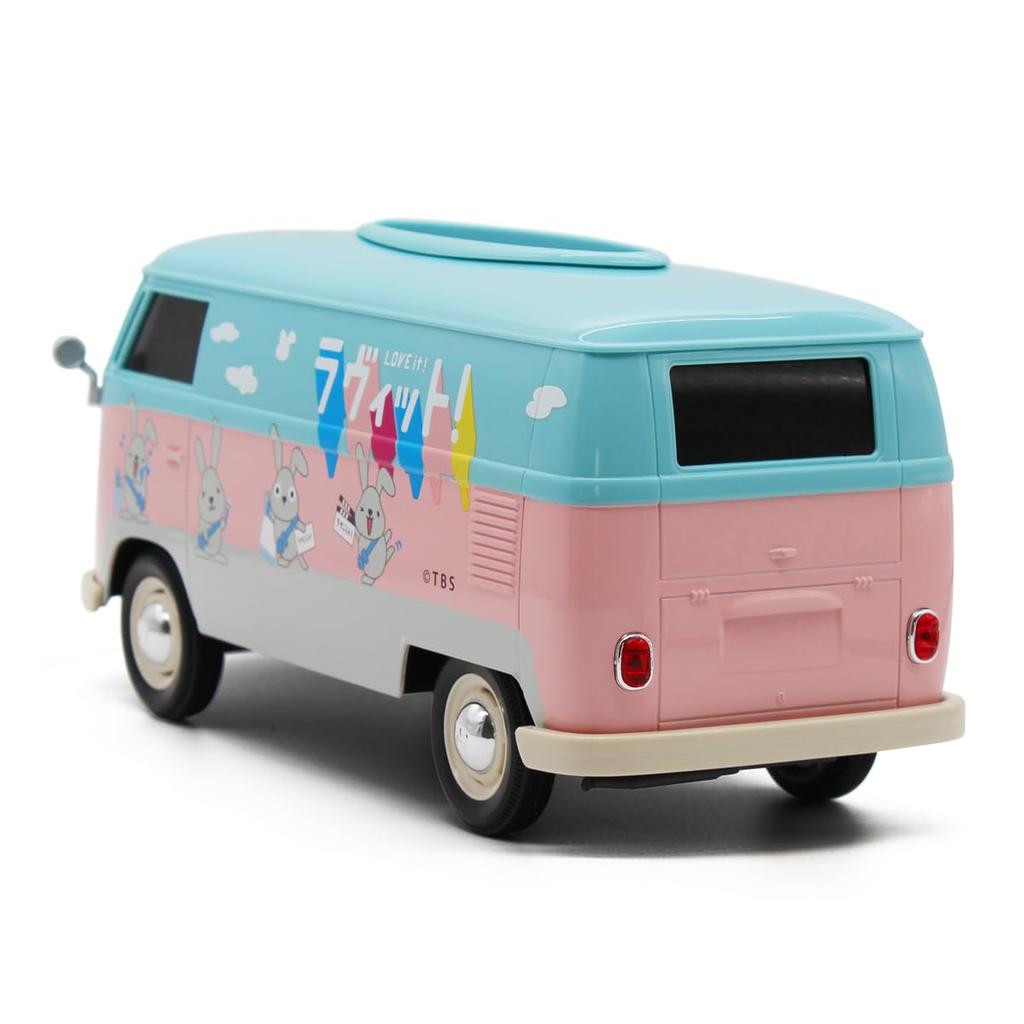 Playroom Deco Tissue Case T1 Bath Rappy with Cup Holder Pink ABS Resin CAMSHOP.JP