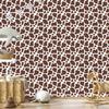 Cow Patches Wallpaper, Rust and Light Gray, for Living Room and Bedroom, 50x1000