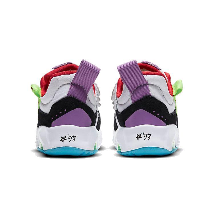 Air Jordan MA2 TD Greatest Gift Baby-Sneakers Weiß Schwarz Purple-Nebula CW6596-100