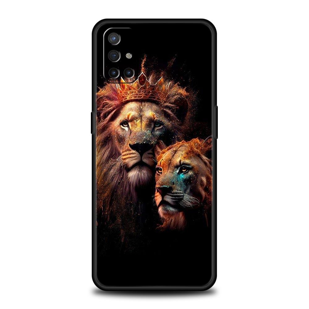 

Phone Case For Oneplus 13R 12R 10R 13 12 11 10T Nord N100 N10 Z N30 CE 3 2 2T Pro Lite 5G Soft TPU Cover The Lion Fundas Capas Nord CE 3 Lite-1