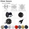 Hippcron Car Parking Sensor With Auto Parktronic Reverse LED Monitor 4 Sensors Radar Detector System Backlight Display