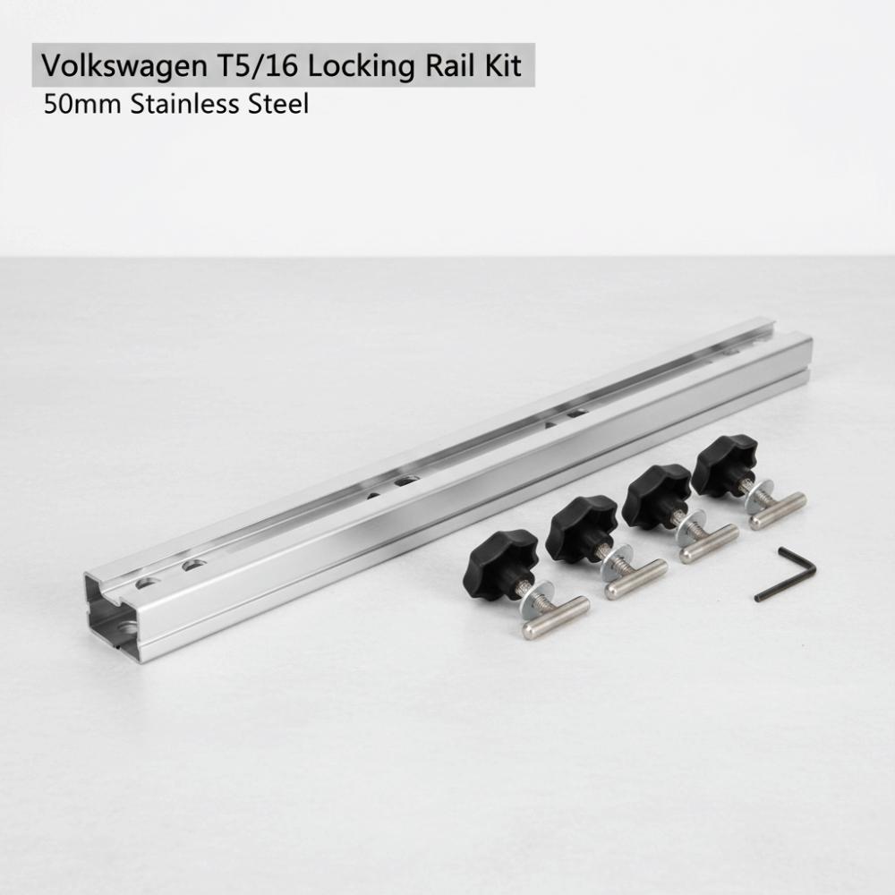 4PCS 50mm / 1.97in Locking Rail Mounting Screws Metal T Shaft ABS Black Knob Head T Bolts Locking Rail Bolts Seat Rail Fixing